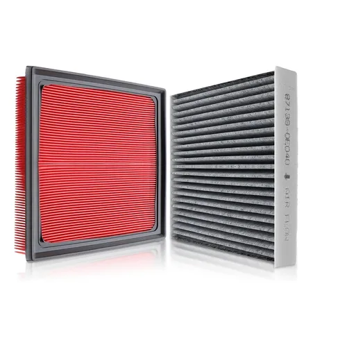 17801-25020 Filtro de aire de cabina y filtro de aire del motor para Toyota Avalon Camry RAV4 2018-2023 Lexus ES350 2019-2022 87139-0E040