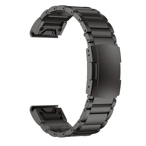 Imagen 2 del producto Correa de aleación de titanio de 22 y 26mm para Garmin Fenix 6X Pro/6X/5X/5X Plus/7X, pulsera para Tactix 7/Descent MK2/Instinct 1/2
