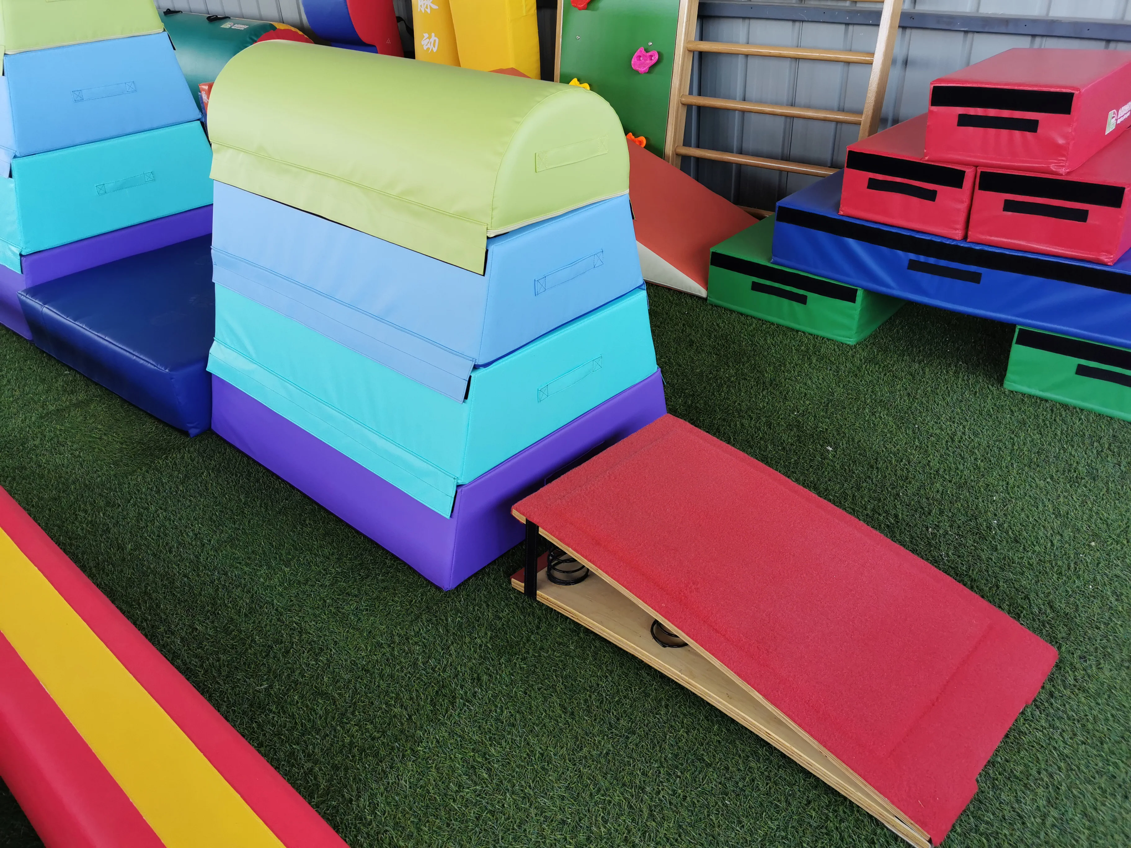 Factory Customization Gymnastics Parkour Spotting Vaulting Plyo Jumping Pommel Horse