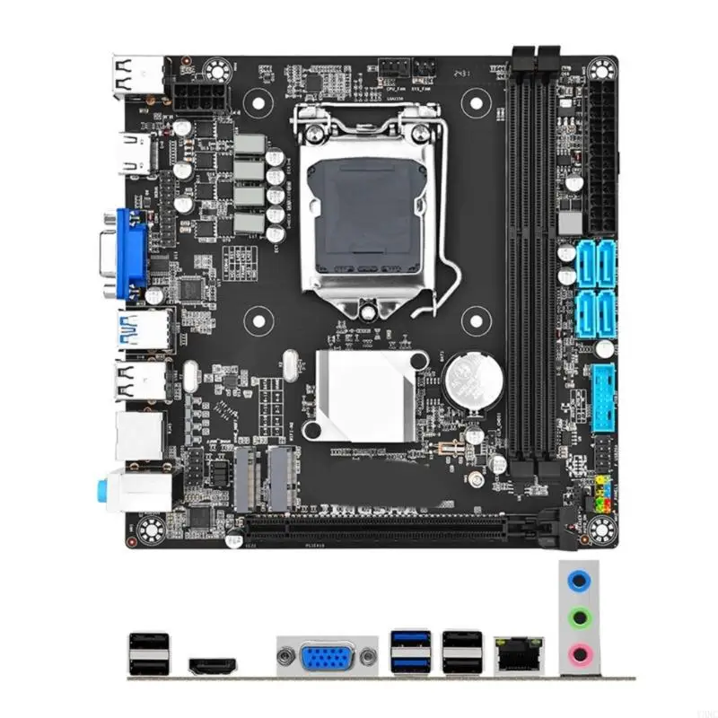 Y3NC LGA 1150 H97M-IゲーミングマザーボードCPUスモールボードDDR3メモリLGA1150高速データ転送SATA3.0アセンブリボード