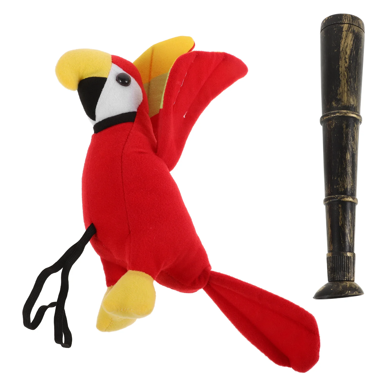 

Pirate Decorative Costumes Parrot on Shoulder Boys Girls Accessories Halloween Party Parrot Costume Toys