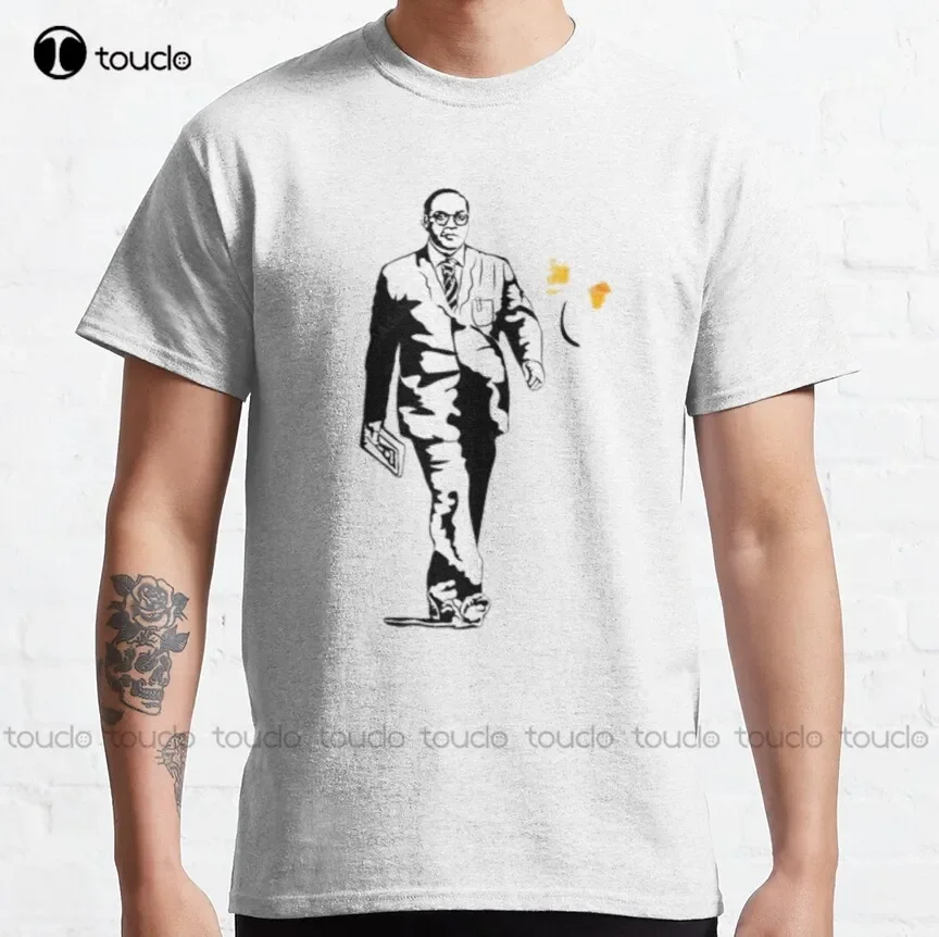 Dr B R Ambedkar In Indian Classic T-Shirt Baseball Tee Shirts New Popular Funny Art Harajuku Streetwear Cartoon Christmas Gift