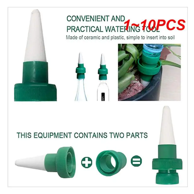 

1~10PCS Plastic Irrigation Plant Water Dispenser Water Flow Drip Dropper Garden Automatic Irrigation System Watering Tools Home