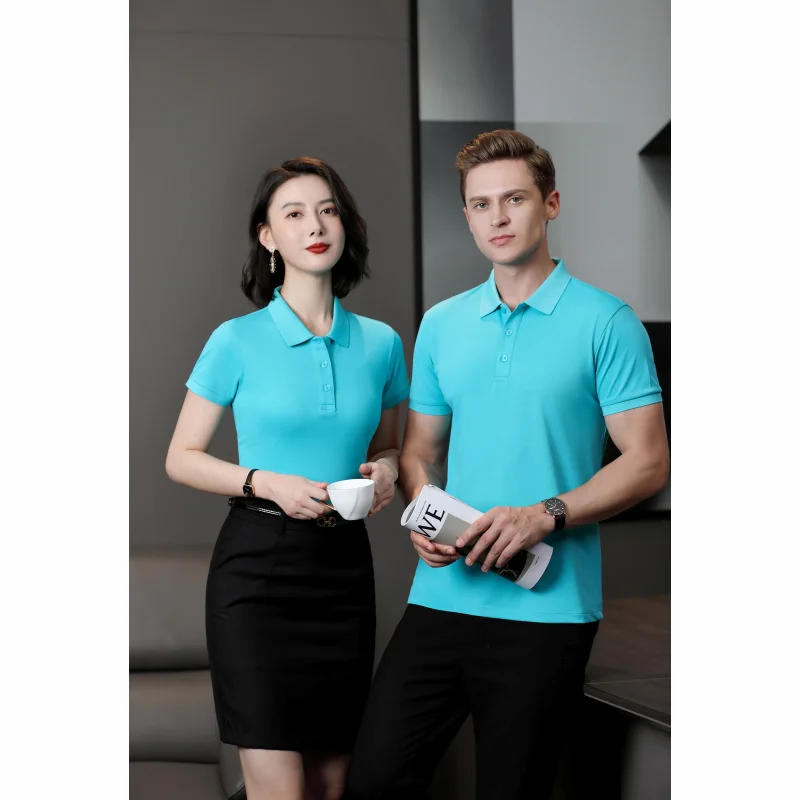 WESTCOOL 12 Pure Color Polo Shirt Custom Logo Print Personal Group Design Embroidery Men Women Clothing Summer Breathable S-6XL