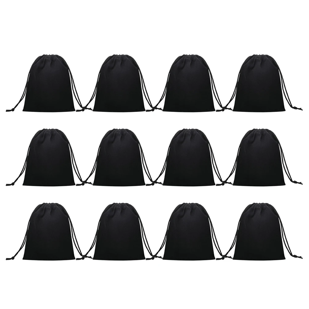 

50 Pcs Drawstring Bags Gift Jewelry Pouches Travel Candy Bag Baggies Party Wedding Christmas Storage Beads