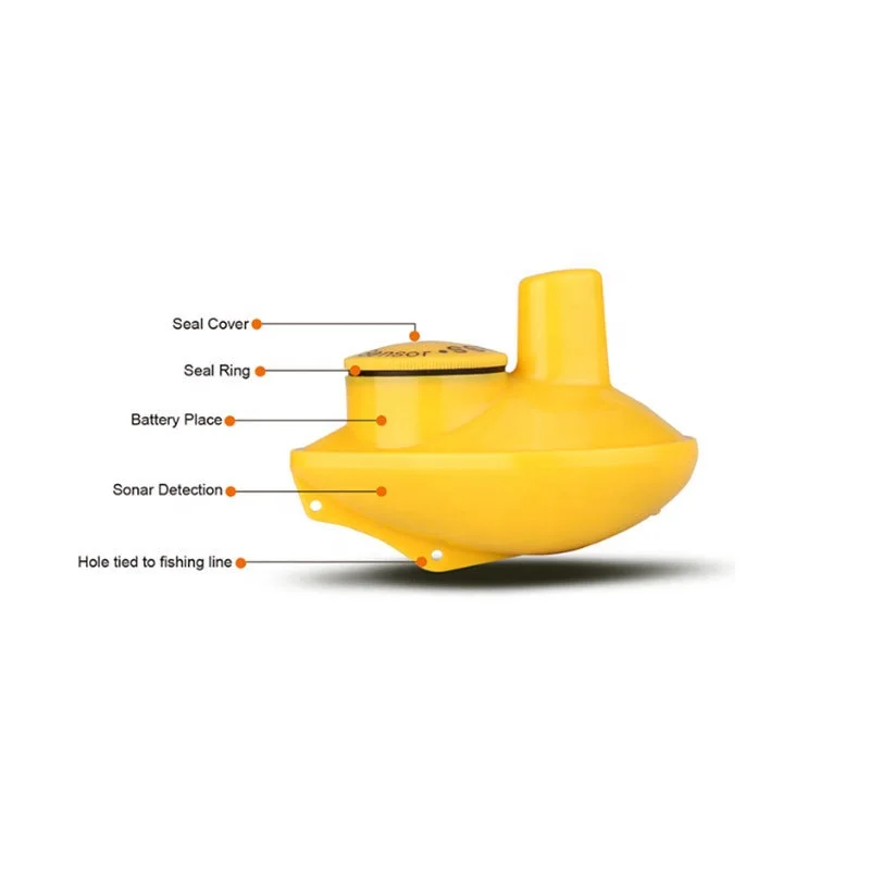 Penjualan Panas Lucky FFW1108-1 Coloul Wireless Portable Sonar