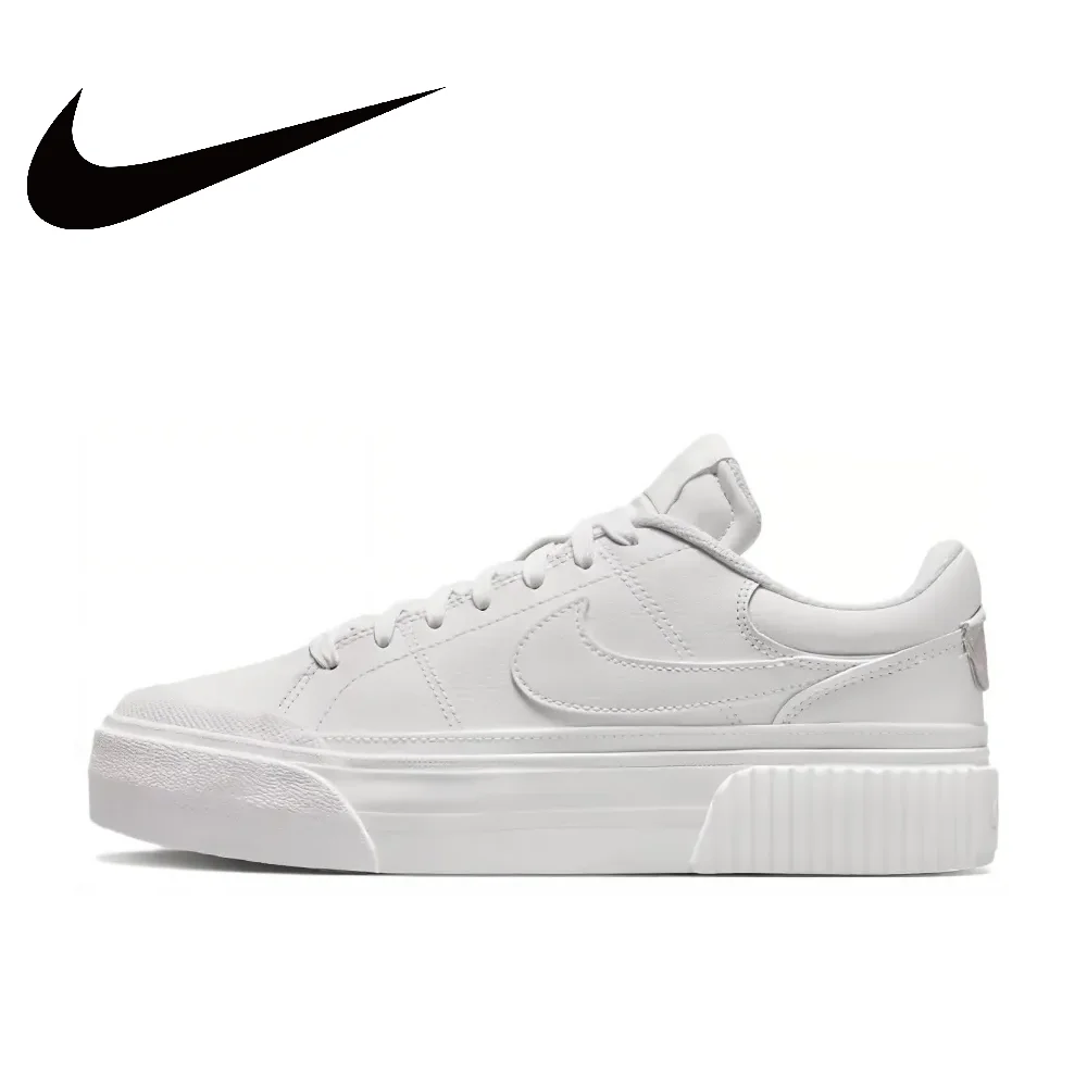 

Nike Original Court Legacy Low Удобные легкие туфли для доски Легкая женская повседневная обувь белого цвета