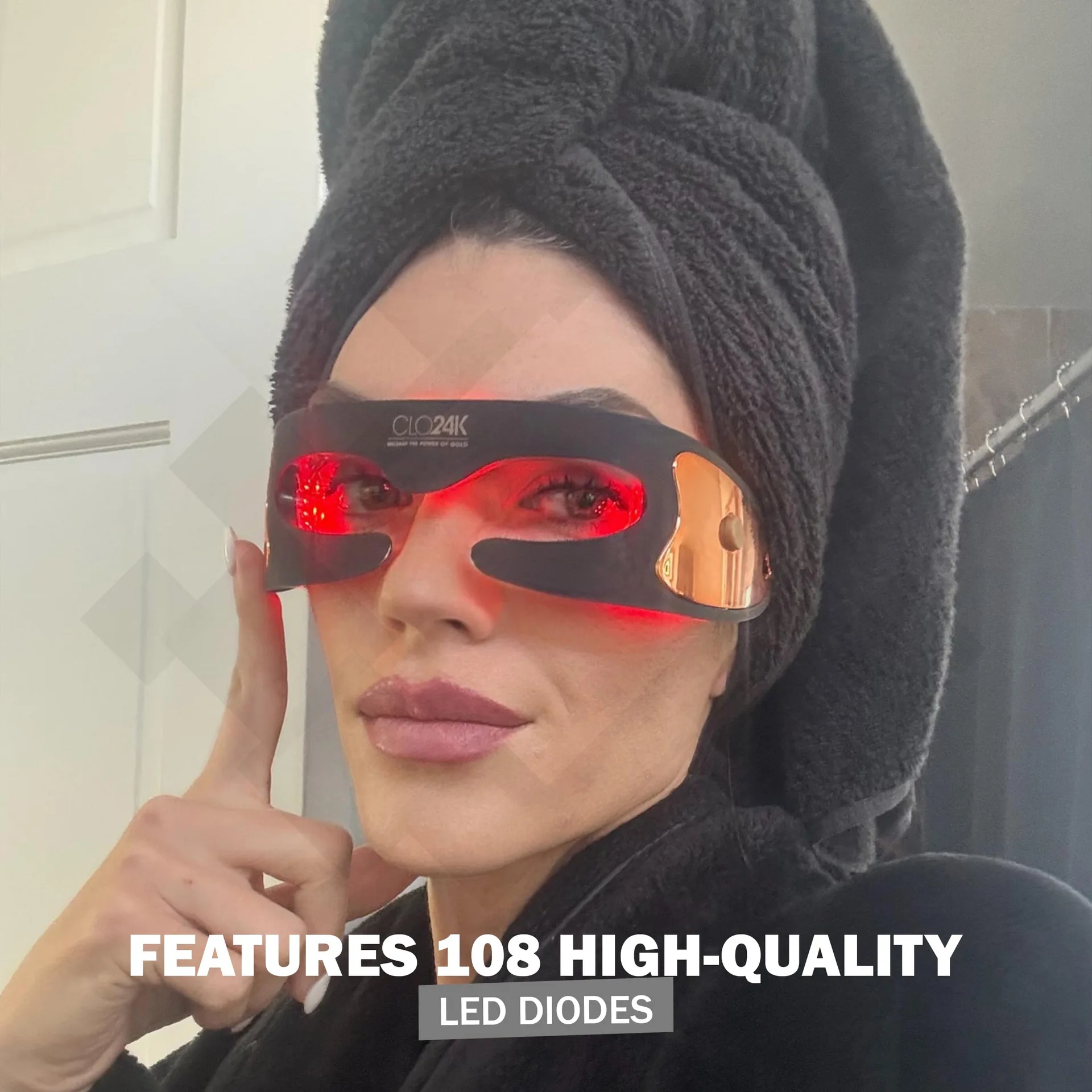 Maska na oczy LED z 7 kolorami, masażer oczu, urządzenie do pielęgnacji urody, łagodzi zmęczenie oczu, przeciwzmarszczkowe, redukuje cienie pod oczami, bezprzewodowa.