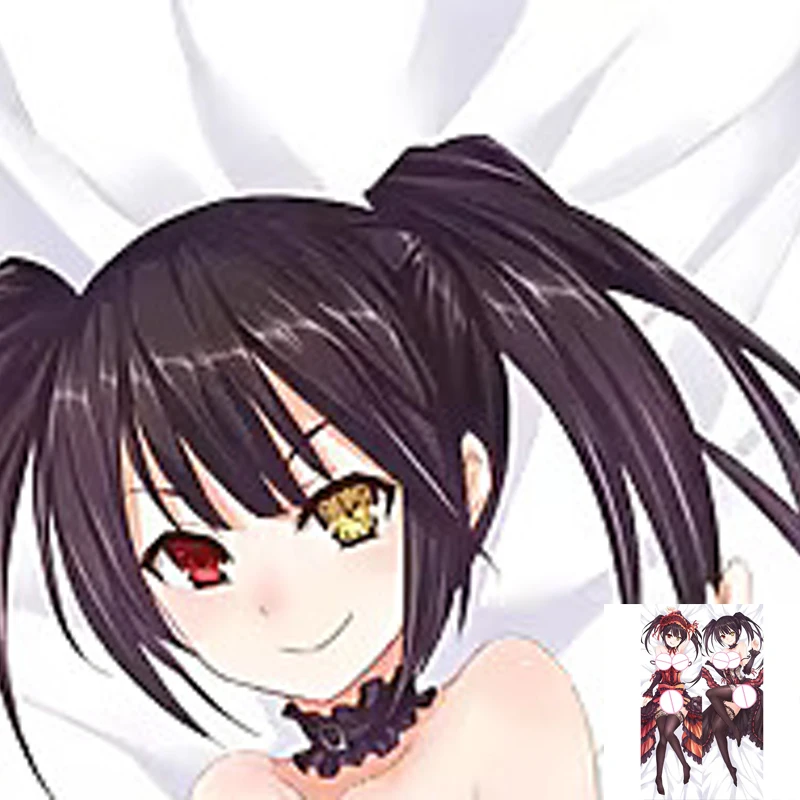 

Anime Dakimakura Pillow Case Fate Sexy and Busty Tokisaki Kurumi Double-Sided Halloween Decoration