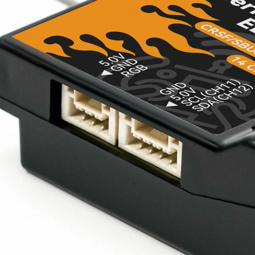 جهاز استقبال BETAFPV SuperP 14CH/SuperD ELRS 915M/2.4G متنوع متوافق مع طراز RC متعدد الدوار ذو جناح ثابت