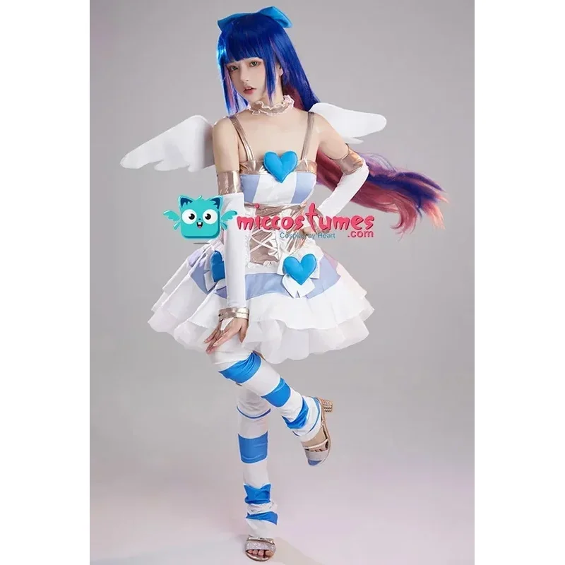 Miccostumes женские чулки костюм ангела платье крыло с полным комплектом аксессуаров для Хэллоуина косплей Costumesc;6,r'8;p'