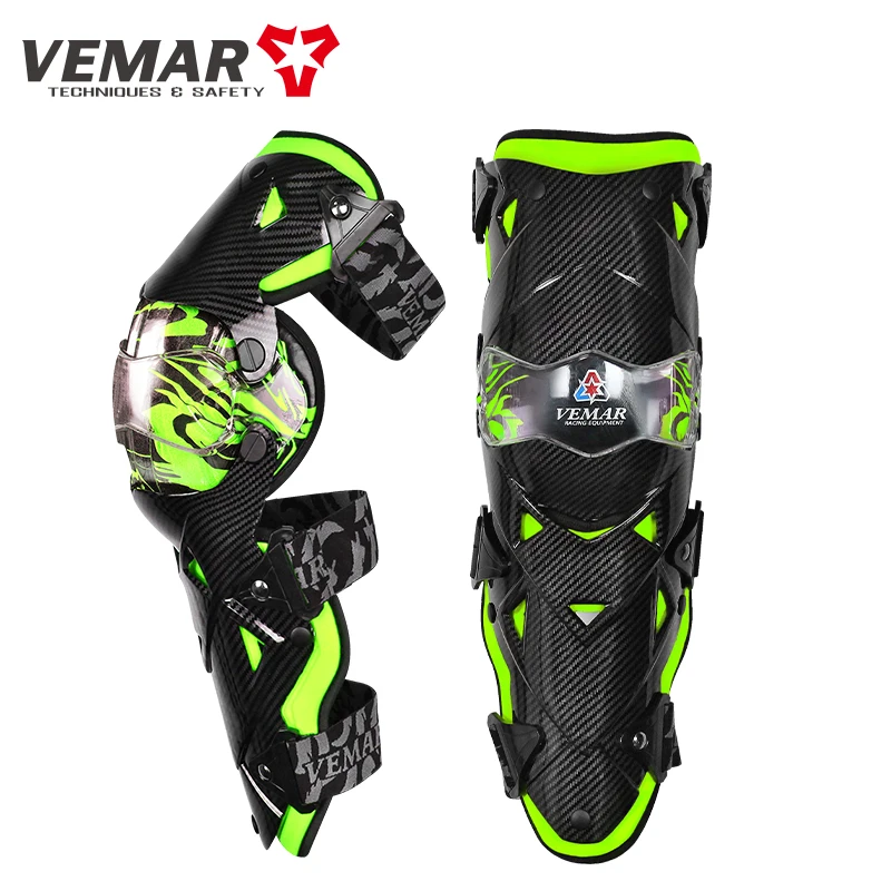 Motorcycle Elbow Pads VEMAR E-18H Motocross Small Kneepad Off-Road Racing Knee Brace Safety Protection Guards Protective Gear