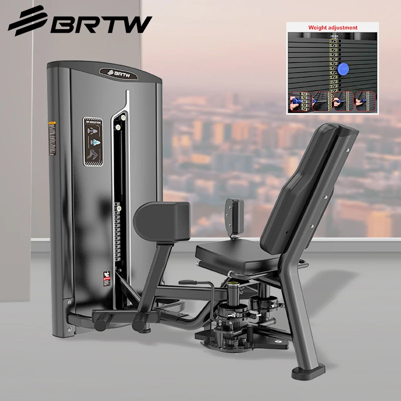 

Gym Equipment Steel Tube Inner Thigh Adductor Pin Load Selection Machines for Gym