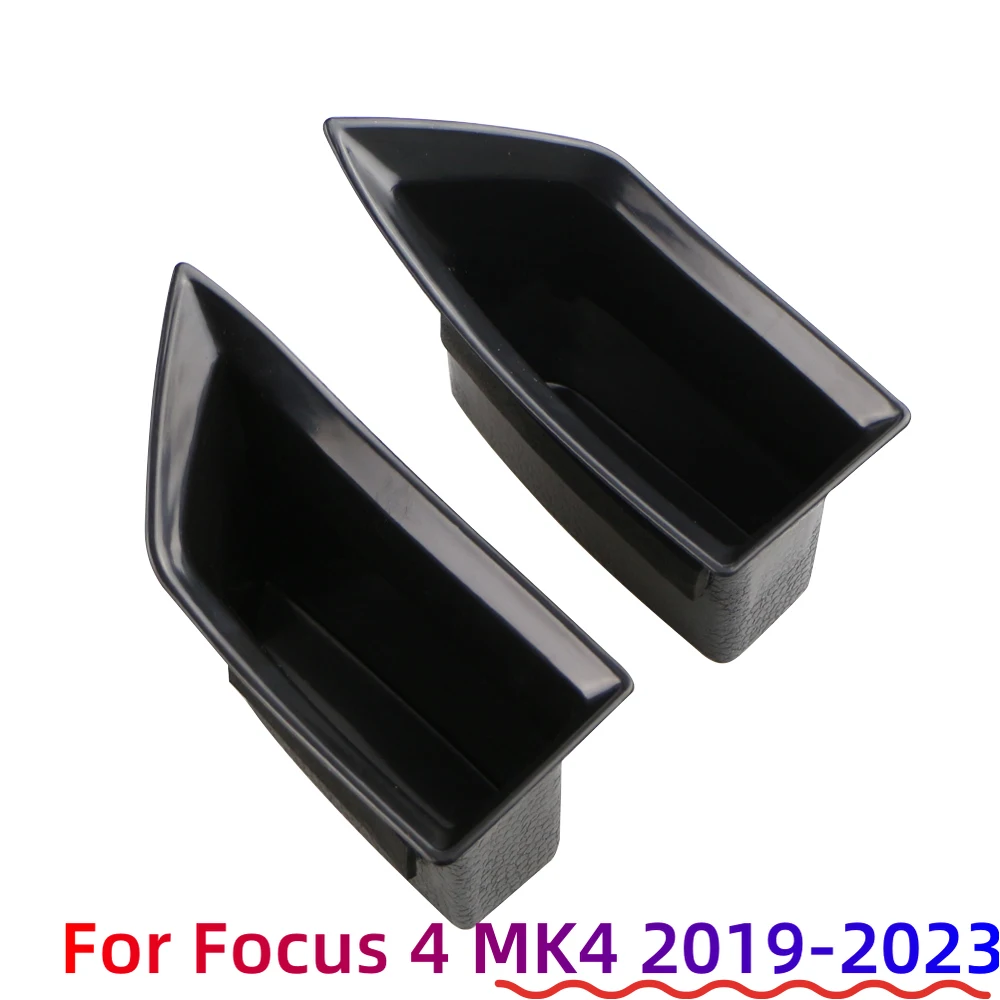 Car Door Armrest Storage Box for Ford Focus 4 MK4 2019-2023 LHD Handle Container Organizer Stowing Accessories 2pcs