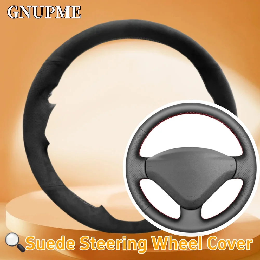 

Custom Car Steering Wheel Cover Suede For Peugeot 207 2006-2014 Fiat Scudo 2010-2016 Expert Partner 2008-2018 Steering Wrap