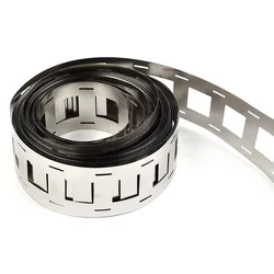 Bande en Nickel d'Acier Plaqué, 5m 2P 21700 0.15mm, Support de Bande en Nickel Pur de Haute Pureté, Ceinture pour Lithium 24.com