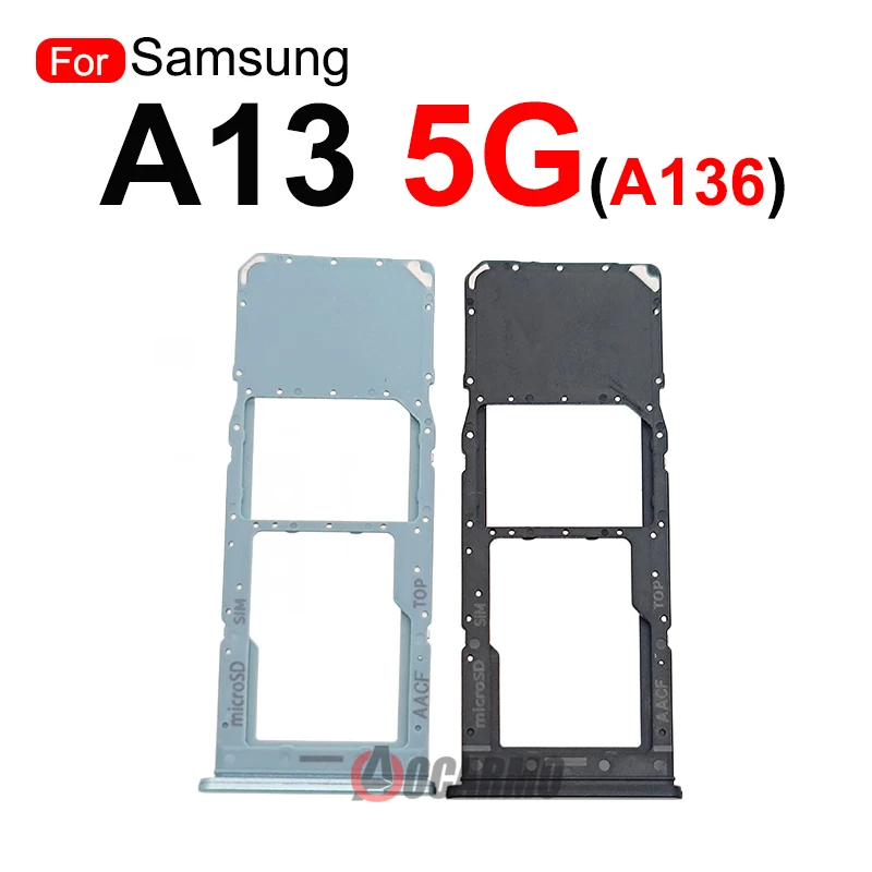 Tarjeta SIM para Samsung Galaxy A13 4G 5G A136 A135F MicroSD bandeja de tarjeta Sim soporte de ranura piezas de repuesto