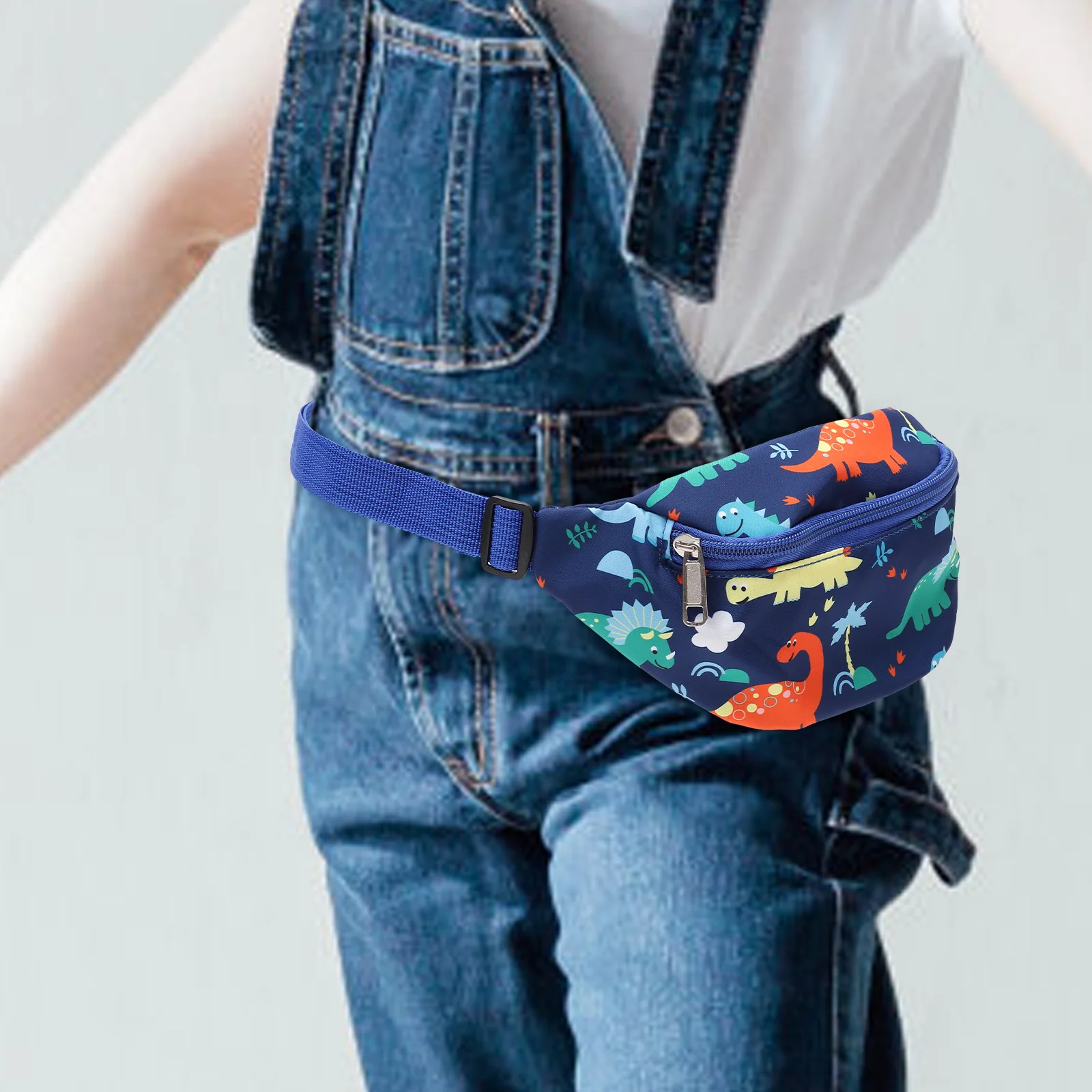 Boys Purse Kid Waist Pouch Dinosaur Children's Chest Pack Fanny Bag Cartoon Toddler