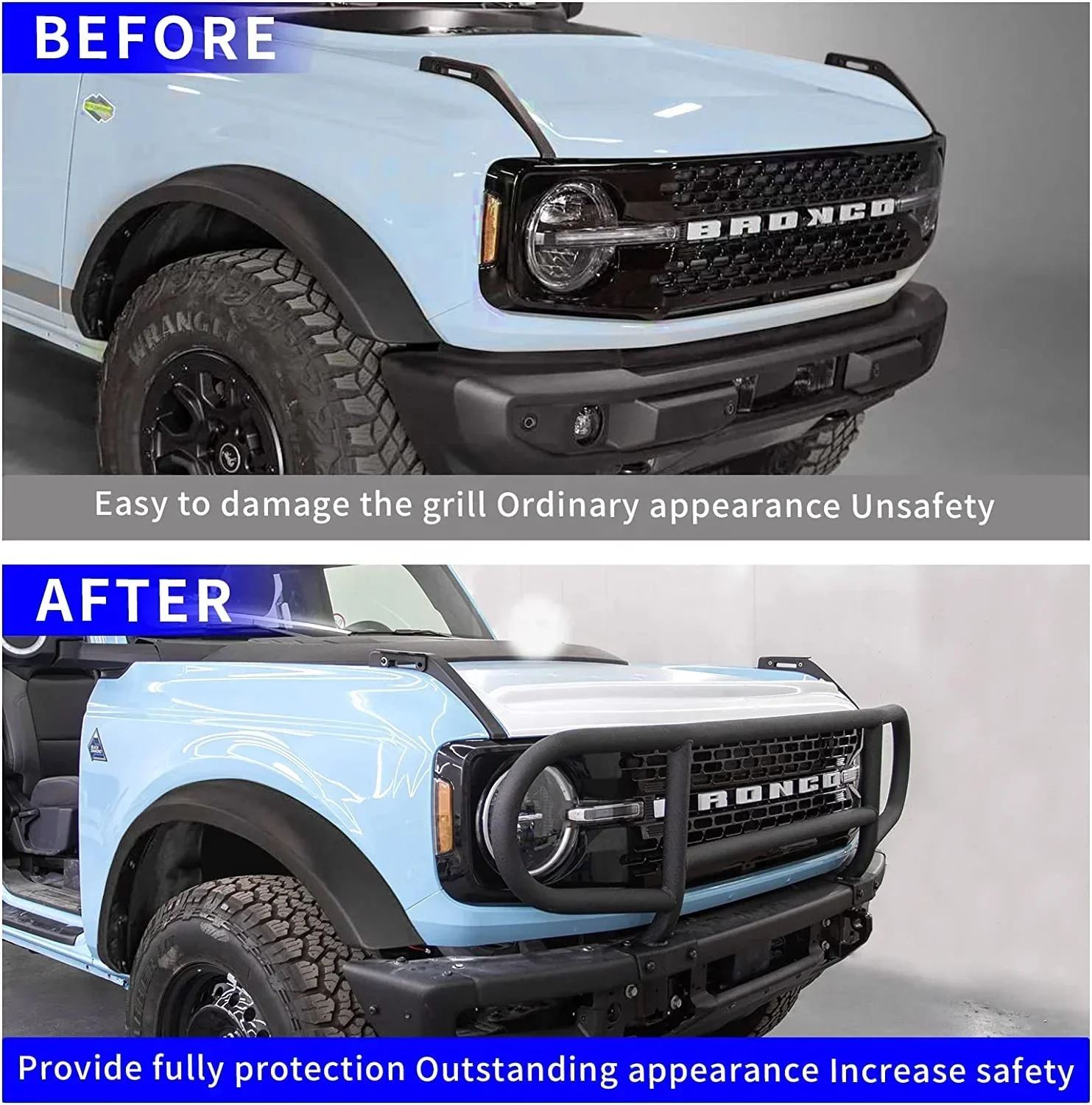 2023 ford bronco accessories Car exterior accessories ford bronco bull bar 2023 Ford Bronco Offroad 2/4 Door 2021 2022 2023