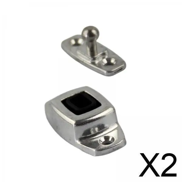 Universal Aluminum Alloy Door Stopper Strong Structure Door Hardware for RV Truck Trailer Compartment