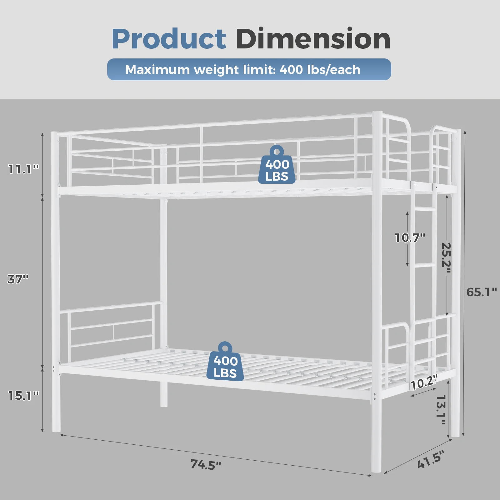 modern bedroom bunk bed setup