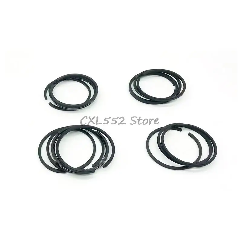 1Set 42/47/48/51/55/65/80/90/95/105mm Air Compressor Connecting Rod Piston Ring Oil And Gas Ring Pump Accessories