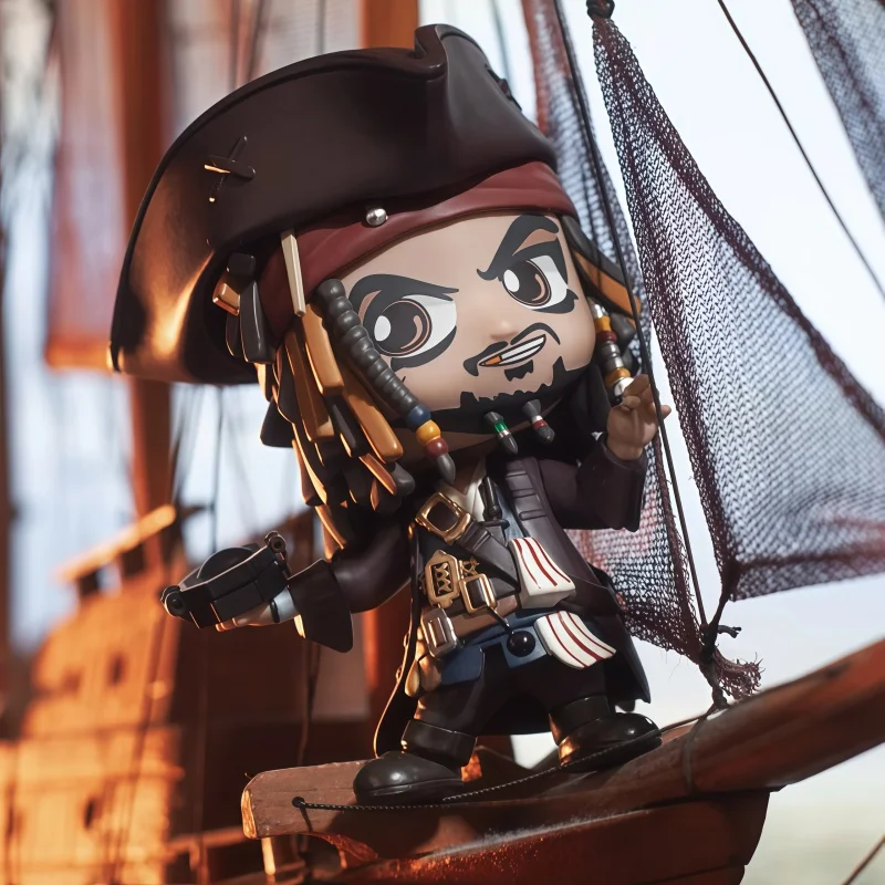 

Hottoys Cosbaby Pirates Of The Caribbean Dead Men Tell No Tales Captain Jack Action Figure Christmas Birthday Gift For A Friend
