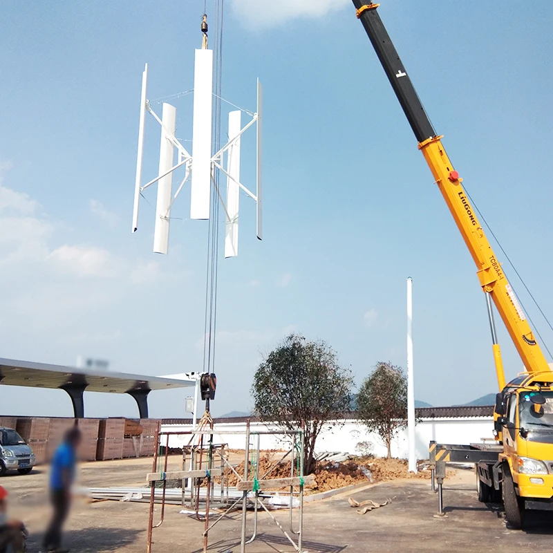 

Factory Direct Sales EPA Compliance Certification Wind Turbine 220v China Type Suitable for Household Electricity Adjustable