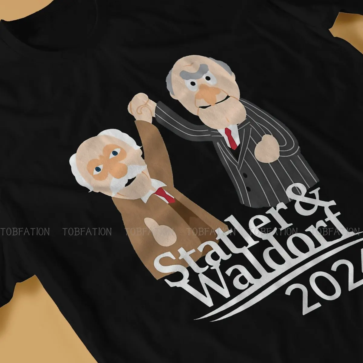 Statler And Waldorf 2024 Tshirt Classic Graphic Men\'s Tshirts Tops Loose Cotton O-Neck T Shirt