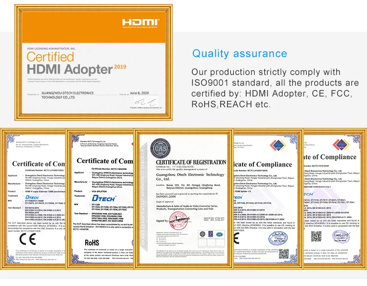 2PCS HDMI To VGA Adapter Male-to-female Cable Converter With 3.5mm Audio Cable Output For Computer Desktop Laptop