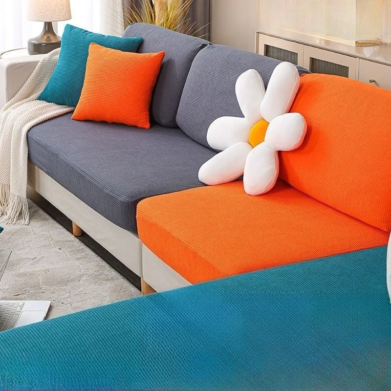 

Sofa Cover Elastic For Living Room Home Jacquard Stretch Slipcovers Corner Couch Covers 1/2/3/4 Seater L Shape Home decoration