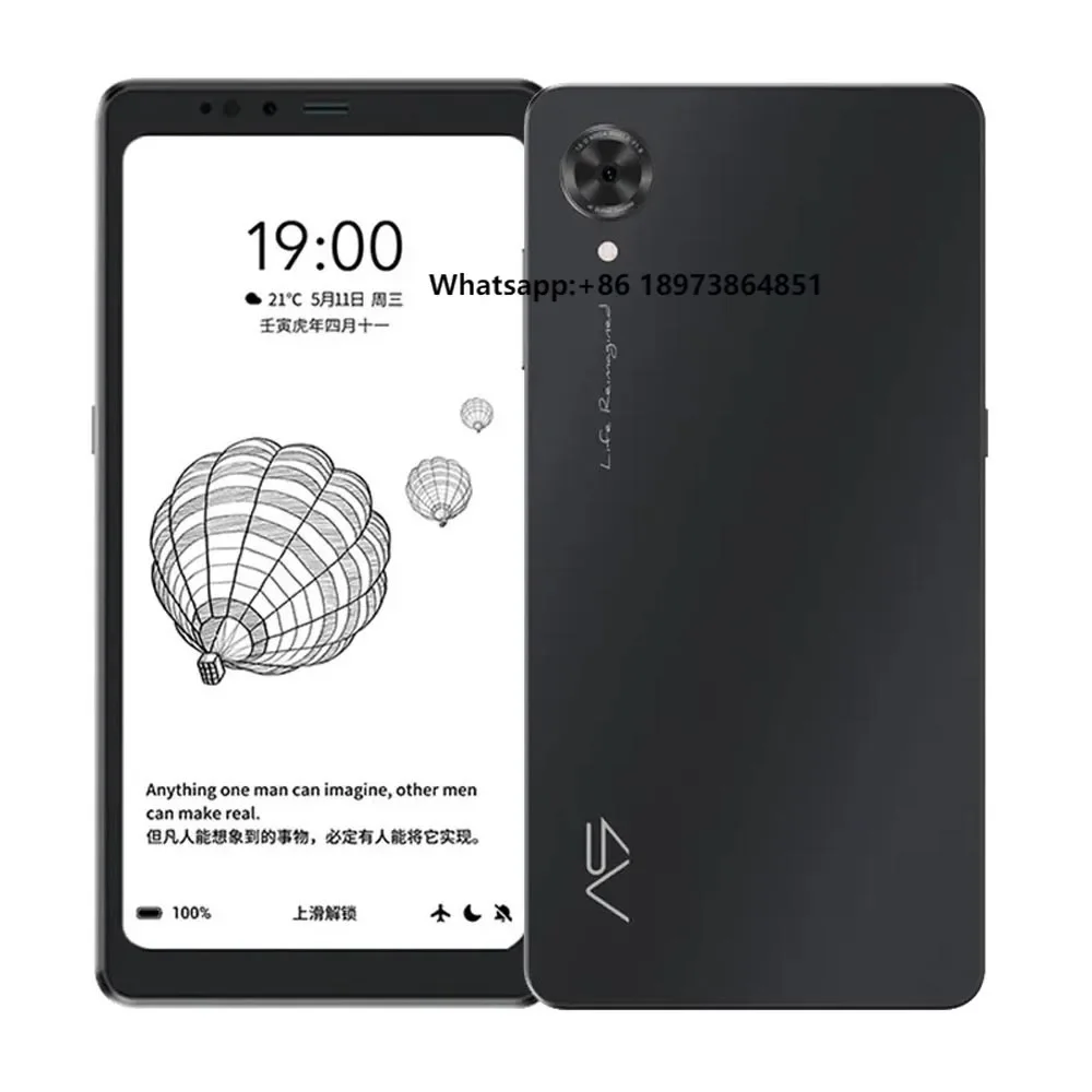 

Multi-language A9 Ebook Reading Smartphone Ereader 6.1Inch EInk Display 300DPI High HIFI 6G+256GB 13MP