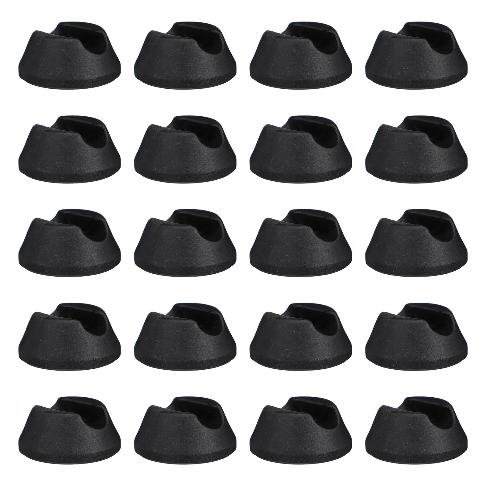 

20Pcs Table Feet Covers Plastic Chair Leg Sleeves Durable Furniture Foot Protective Pads for Home Bedroom Dining