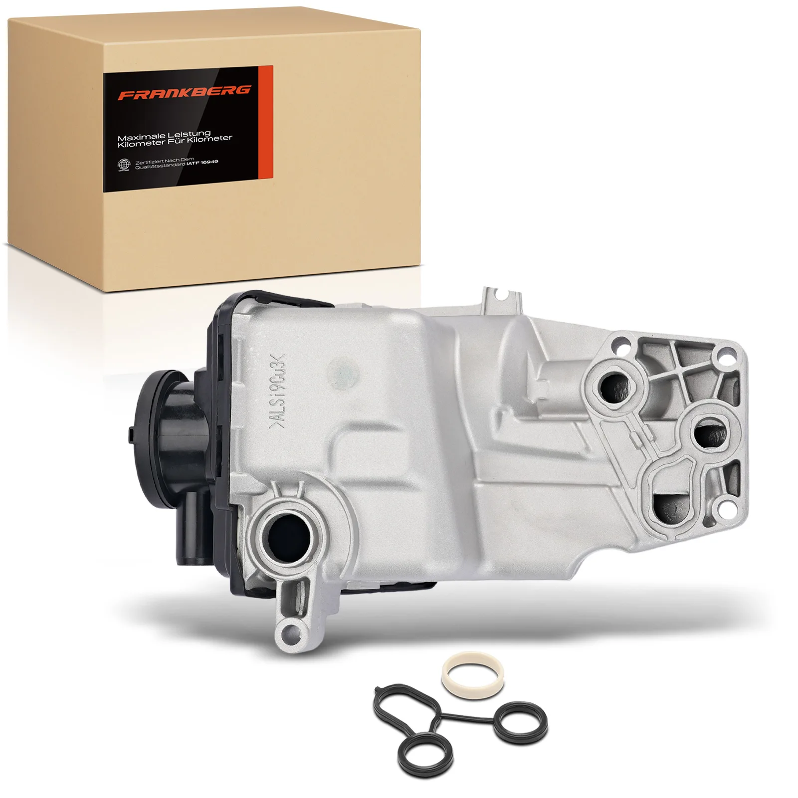 Frankberg 1x oliefilterhuis voor Ford Focus II Mondeo IV Volvo S40 II C30 V50 S80 II 2.4L 2.5L 30684381 7G9N6884AG 31338685