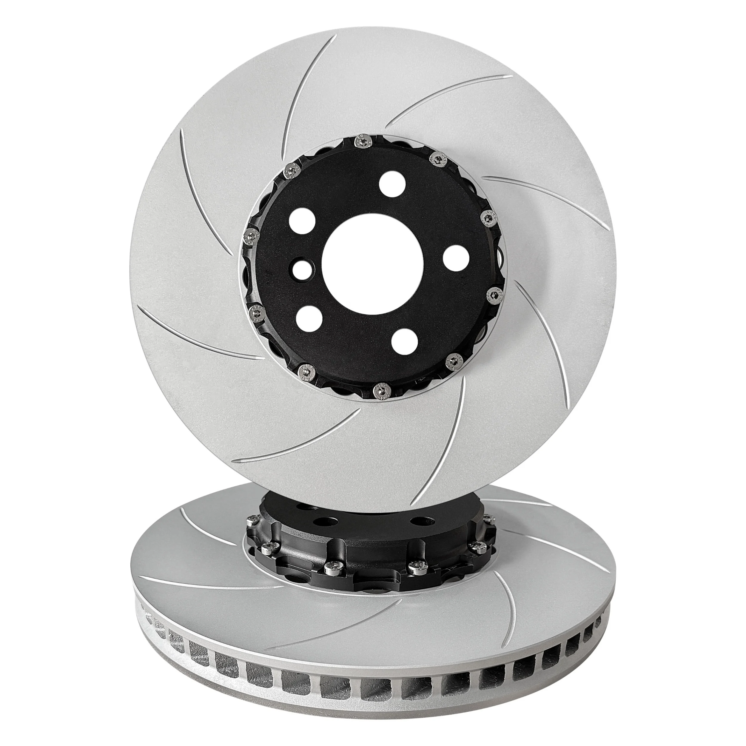 High Tech Performance 2-Piece Brake Disc Rotor Designed for BMW MW M2 M3 M4  M5 M6  G20 G30  Professional Racing Sport  Disc