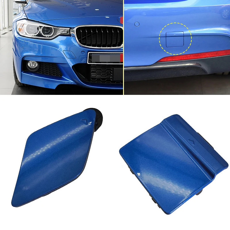 Car Front Bumper Tow Hook Towing Eye Cover Cap Trailer Hauling Towing For BMW F30 F31 F35 M Sport 2012-2019 Auto Accessories