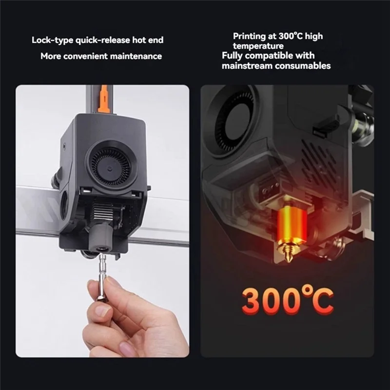 

Для Anycubic Kobra 3 Max Hotend для Kobra 3 Max Combo, быстросменная насадка, 3D-принтеры из закаленной стали