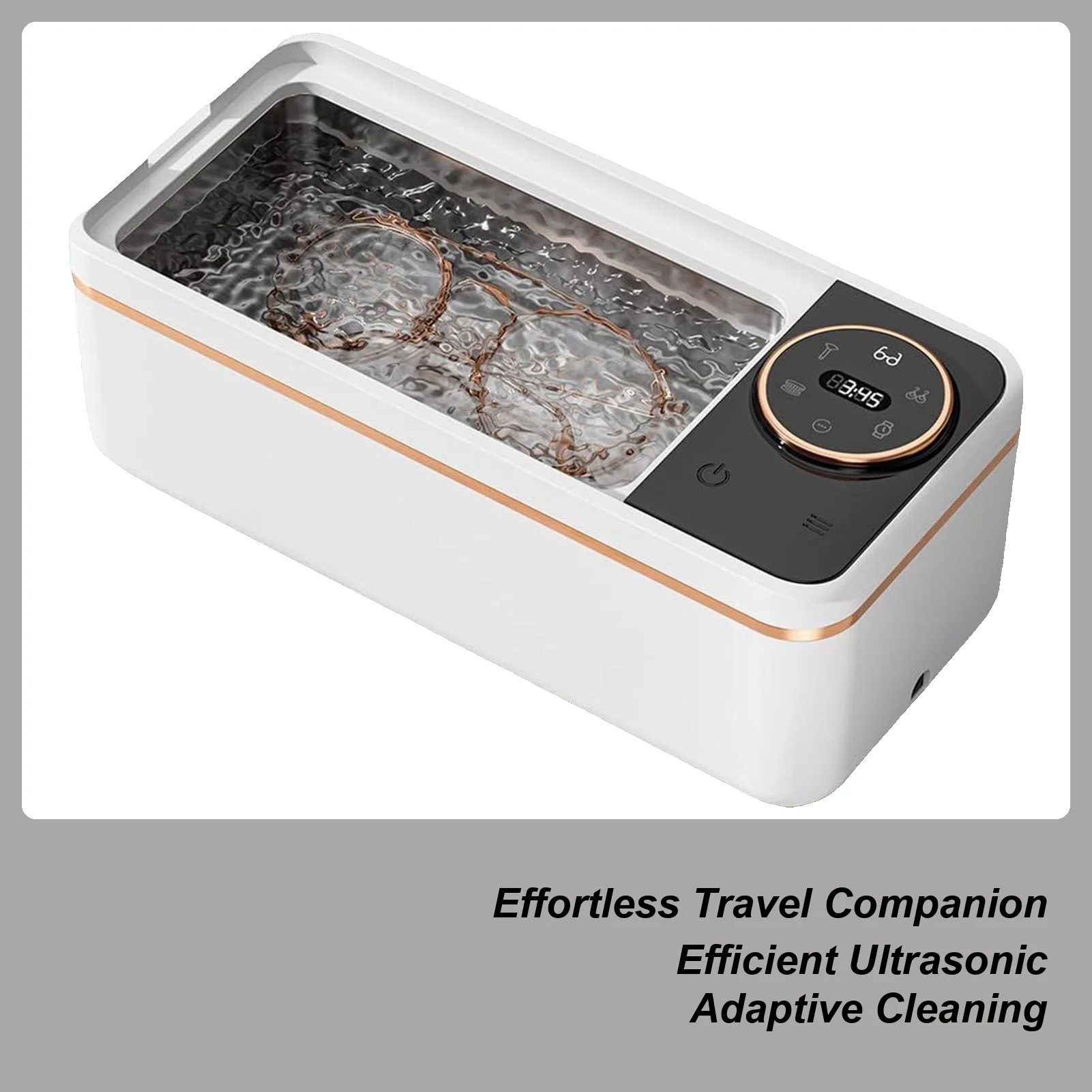 

Jewelry Brace Glasses Jewelry Cleaning Machine Household 450ml High Frequency Ultrasonic Retainer Cleaner Machine