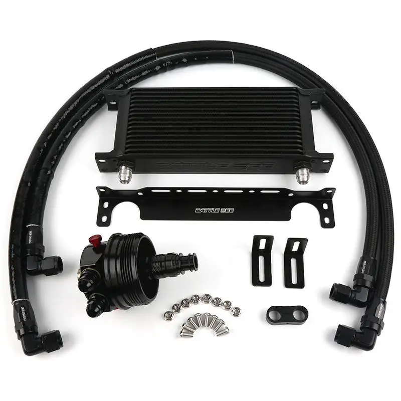 Car Cooling System Oil Cooler Kit for BMW E87 E91 E92 N46 B20 320i Engine Oil Cooling