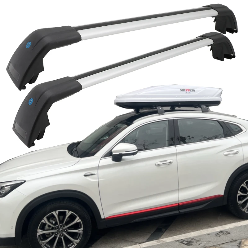 

SHITURUI 2 шт. крыши для автомобиля Changan CS85, боковые перекладины из алюминиевого сплава, поперечные рейки, багажник на крышу, багажник