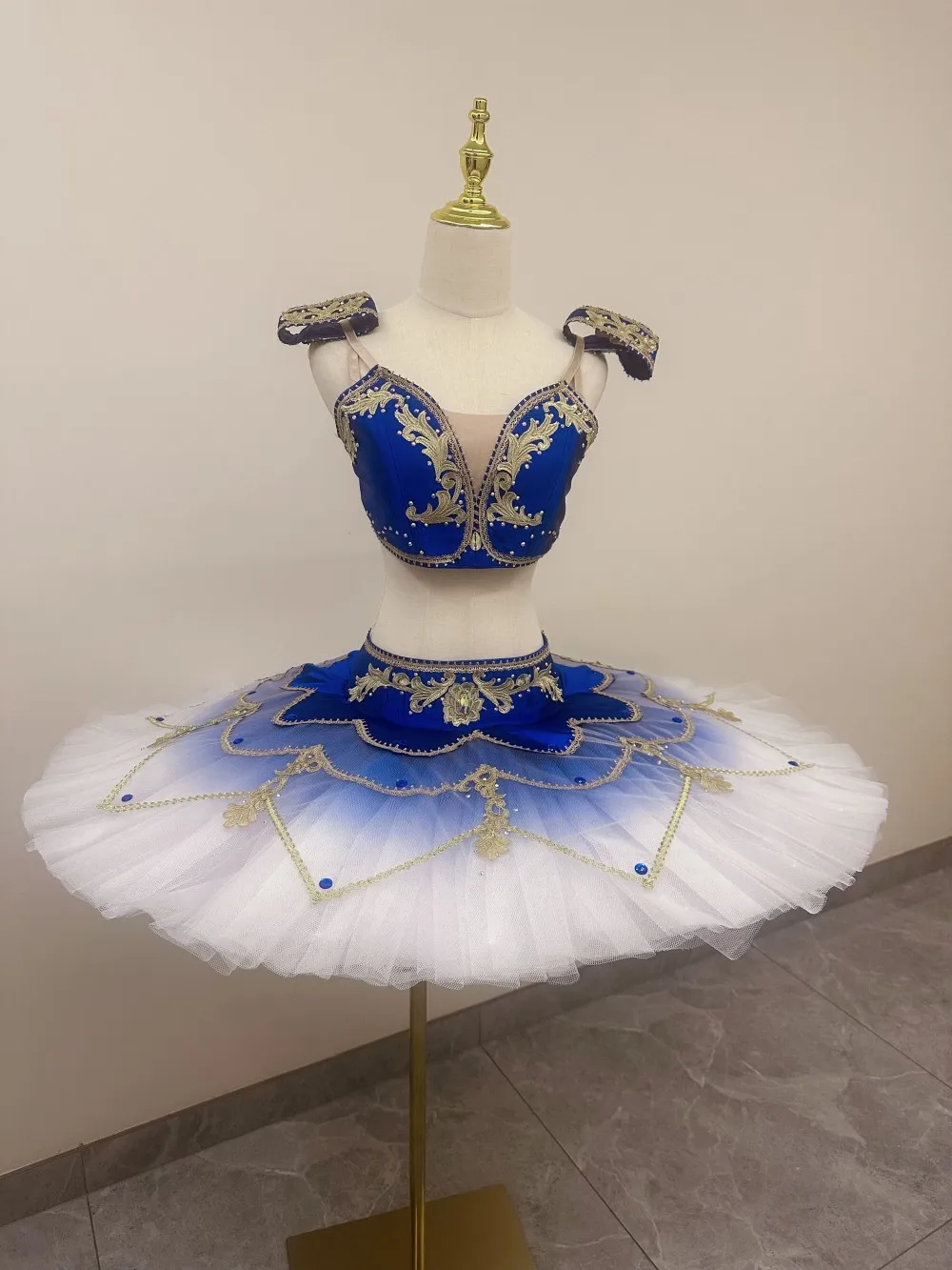 Ballet Tutu Professional Dance Costume Women Girls Child Adult Custom Size Perfomance Competition Dress Stage Dance Wear