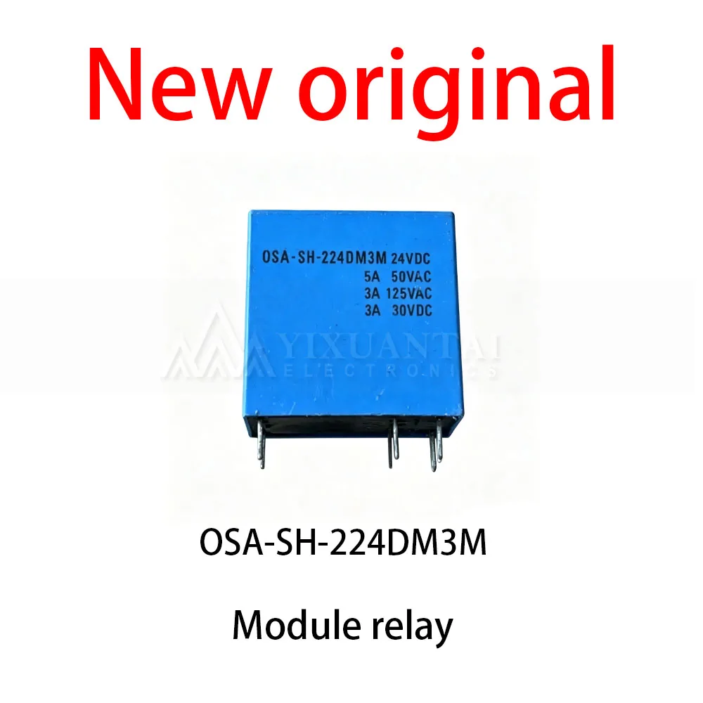(5pcs) 100% New relay OSA-SH-224DM3M 5A3A6-pin 8-pin 24VDC