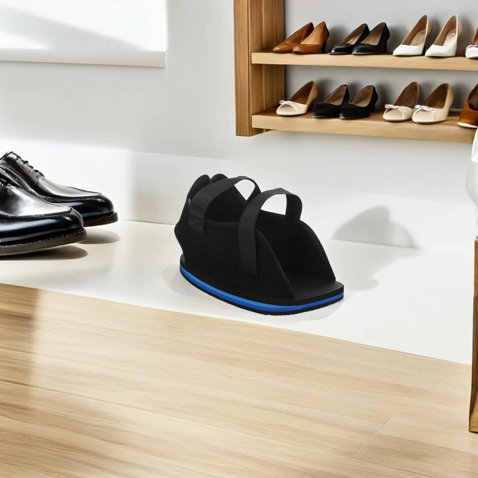 Fußfrakturschuh, postoperativer Schutz, Knöchelgröße M, schweres Canvas-Obermaterial, gebrochenes Bein, Rehabilitationsschuh, rutschfest, leicht zu reinigen