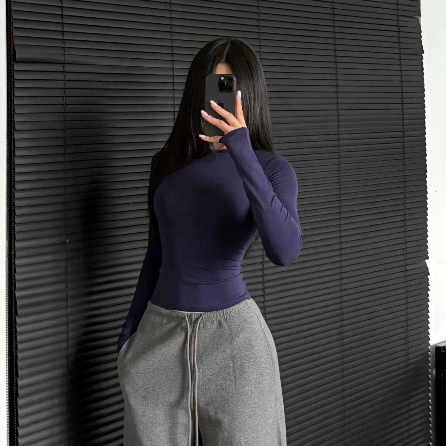 

2026 Spring New Women's Long Sleeve Yoga Top Slim Fit Workout Athletic Shirt Breathable Modal Base Layer For Fitness