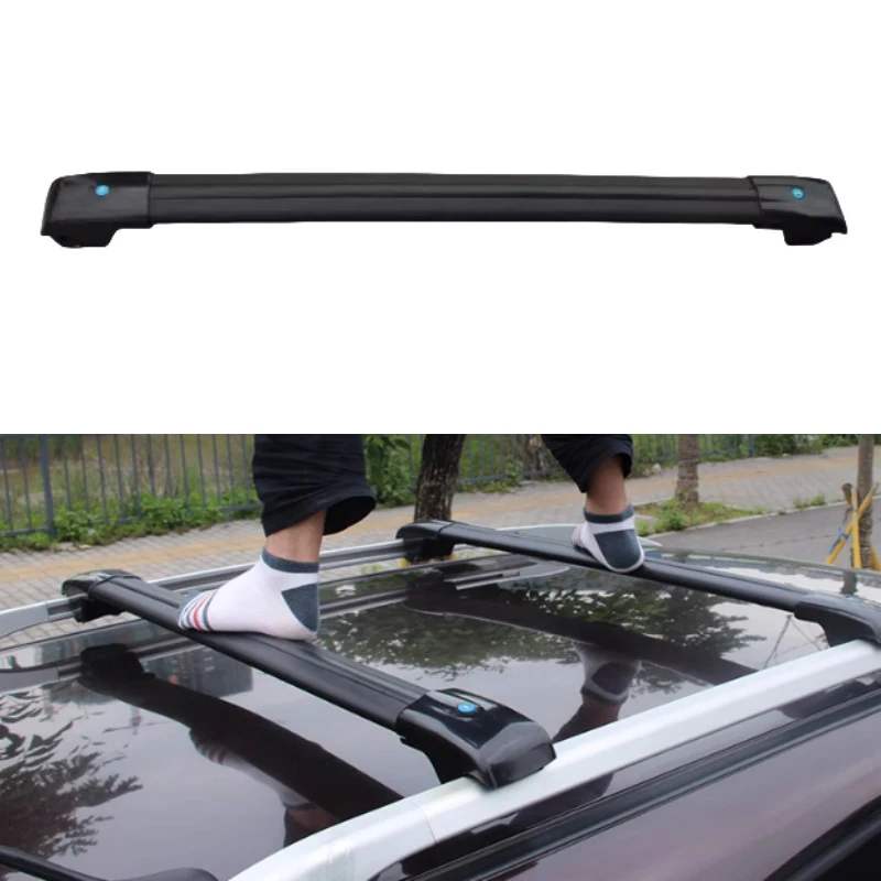 

Car Crocodile Luggage Rack Crossbar Fit for JETOUR Traveler T2 2023 Modified Roof Rack Travel Crossbar Car Exterior Accessories