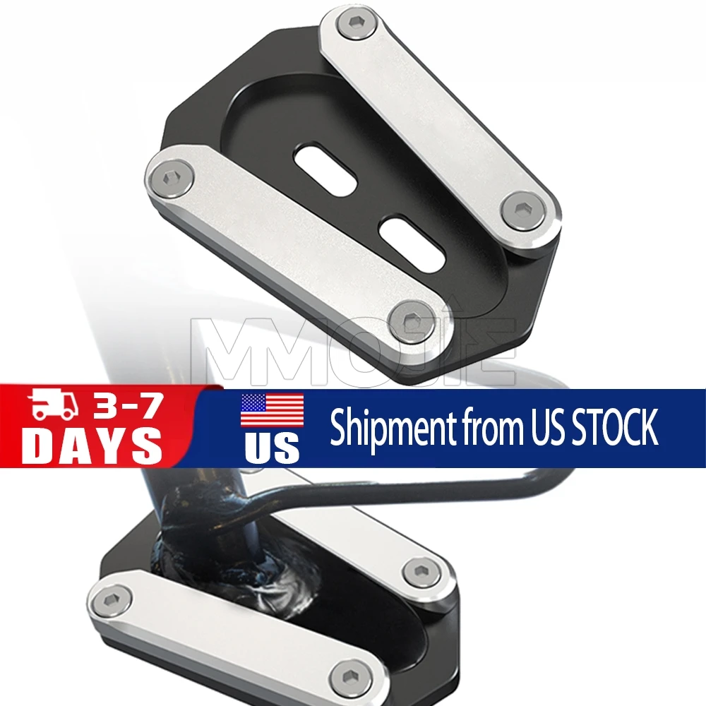 

FOR BAJAJ DOMINAR 250/400 All YEARS Motorcycle CNC Accessories Kickstand Extension Side Stand Enlarger Pad Plate 400 DOMINAR250