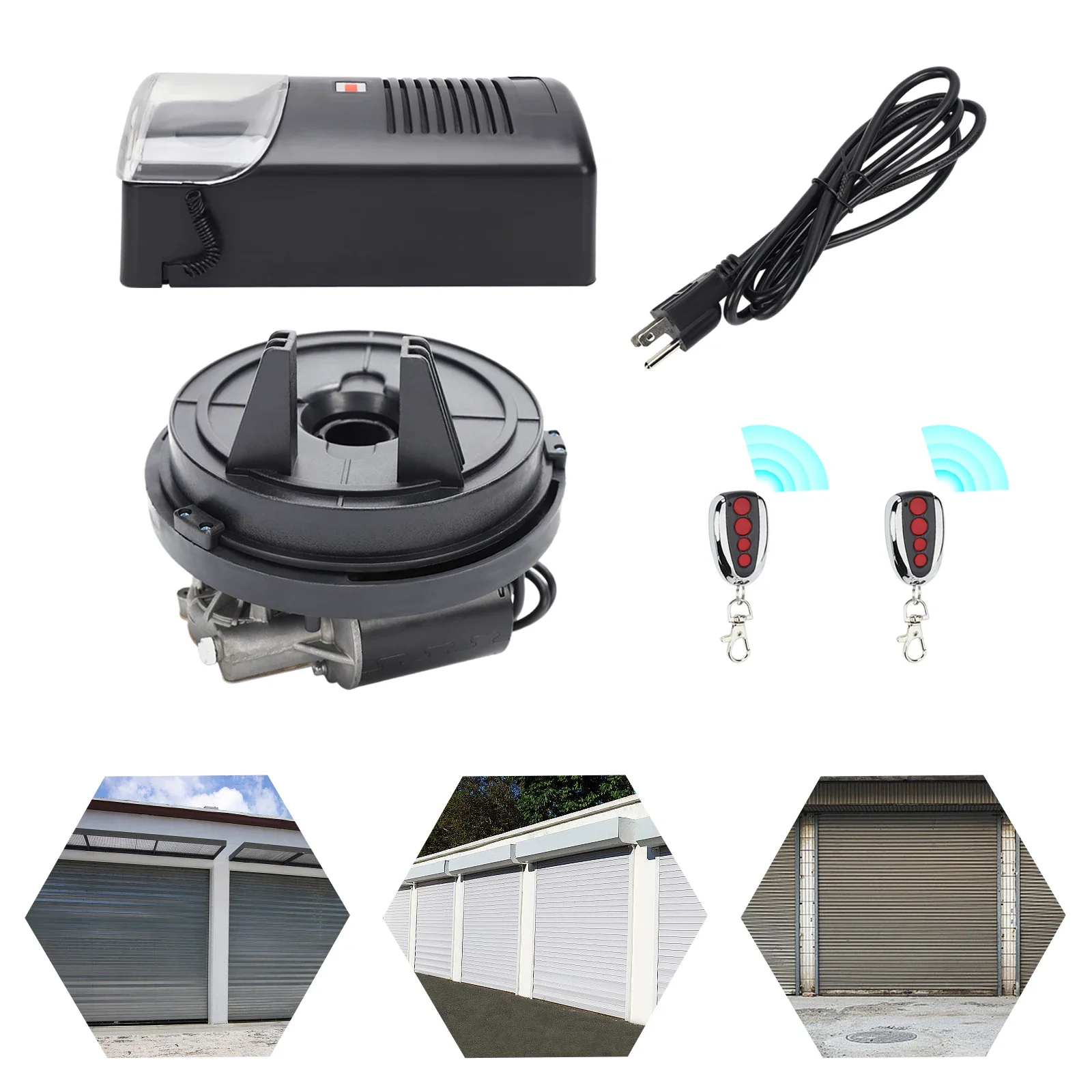 Automatic Remote Door Opener Electric Rolling Shutter Roller Electric Garage Roll Up Roller Remote Home Garage Roller Opener