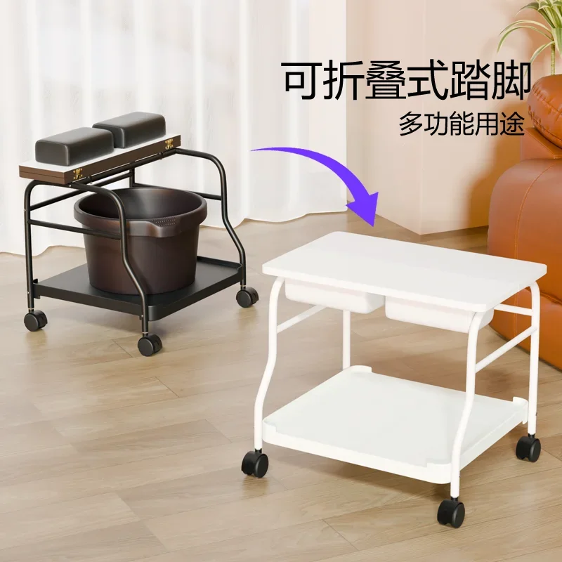 bath shop bath basin,  bath bucket, special tool cart, foot basin soaking basin, mobile wheeled beauty cart 27969