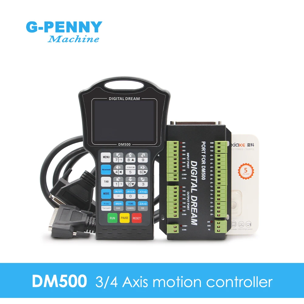 DM500 Offline motion controller independent controller 3 axis/4 axis Handle type motion control system