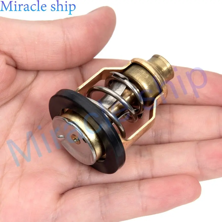 67F-12411 67F-12411-01 Thermostat 60℃ 140℉ For Yamaha 75 80 90 100 150 200 225 250 HP 4-Stroke Outboard Motor 6CB-12411-01 view 6